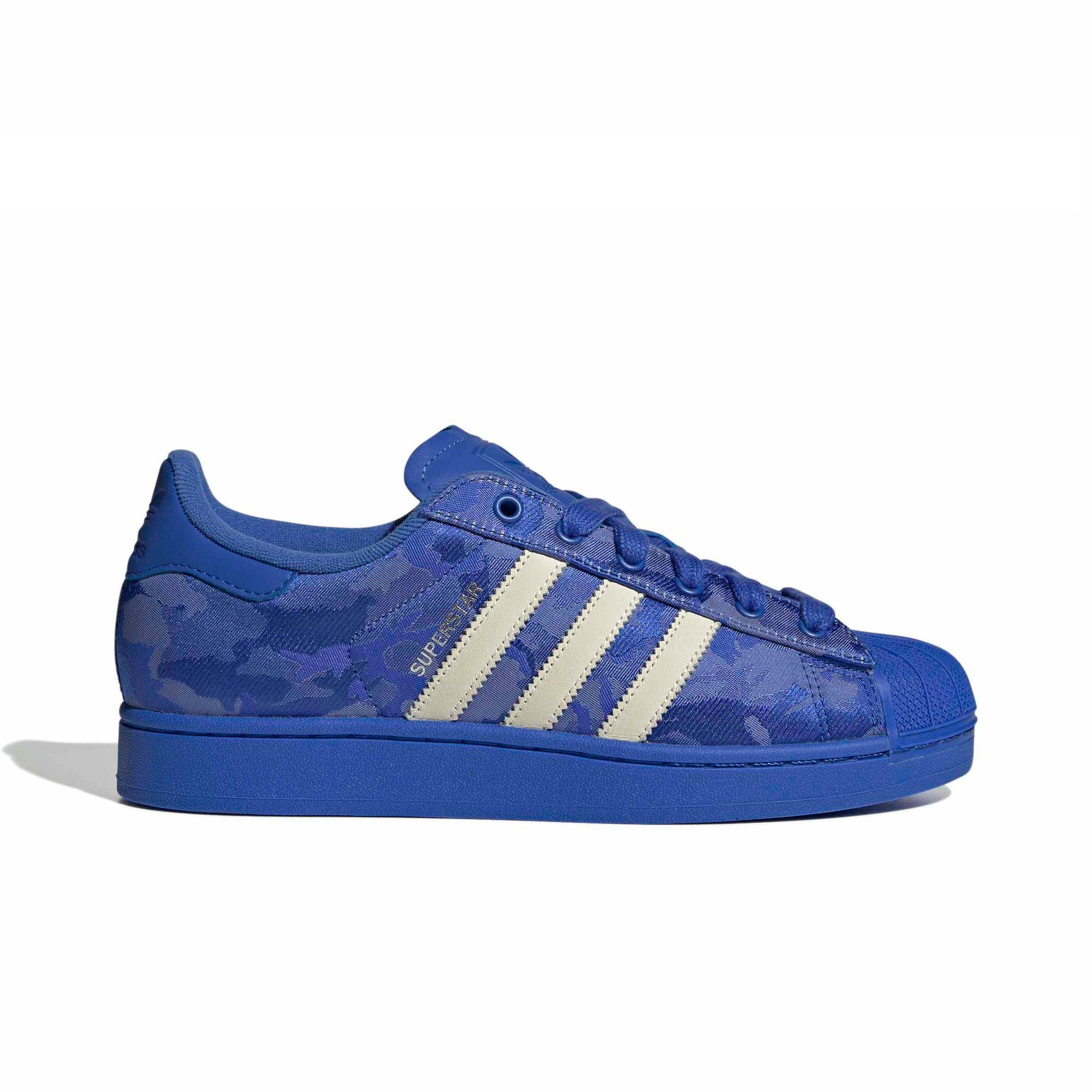 adidas Originals Superstar II "Hi-Res Blue/Off White/Silver Metallic" Men's Shoe - WHITE/BLUE/SILVER